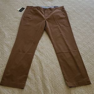 Polo Ralph Lauren mens chino pants, brown, 38x34